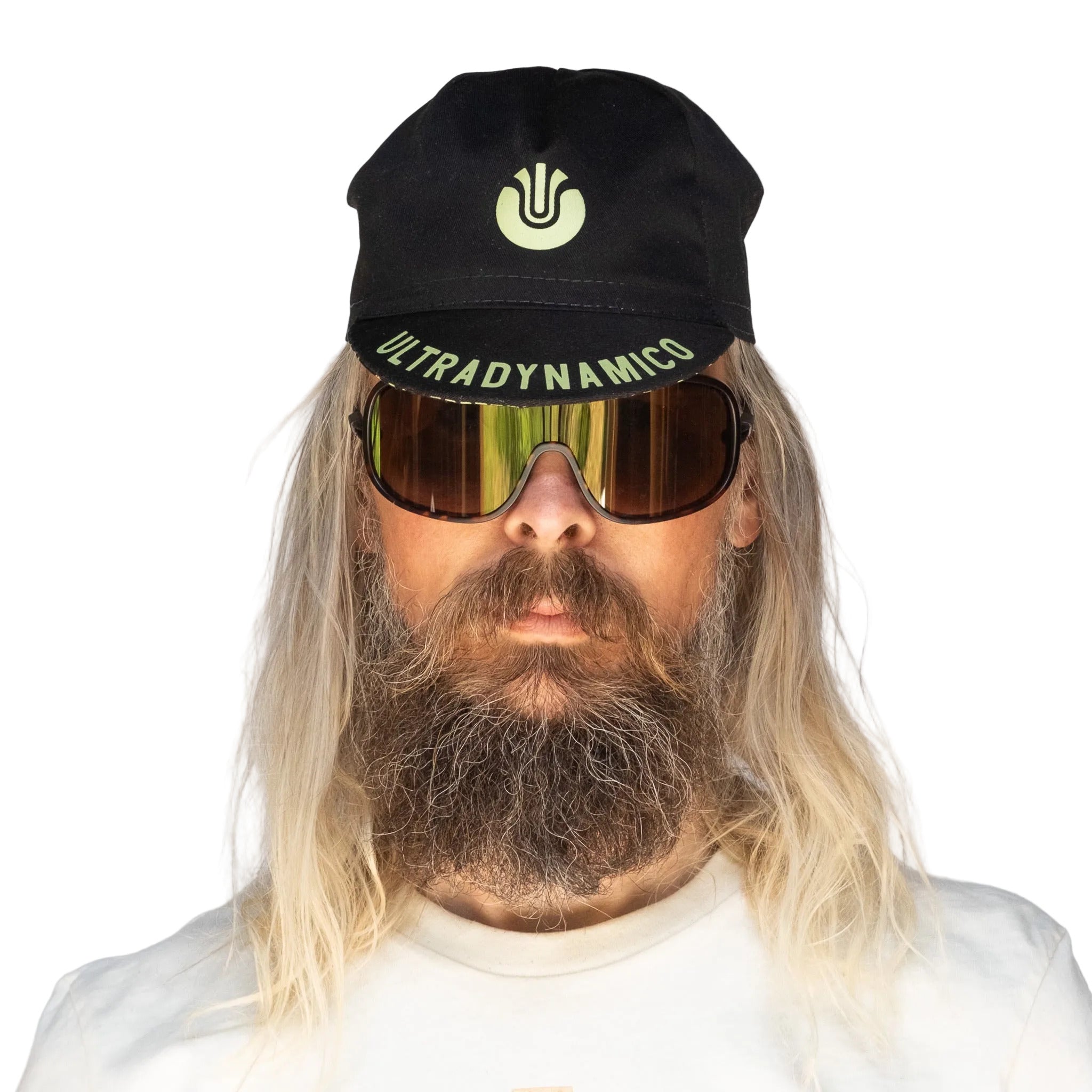 Ultradynamico Brut Black Cycling Cap made in Italy