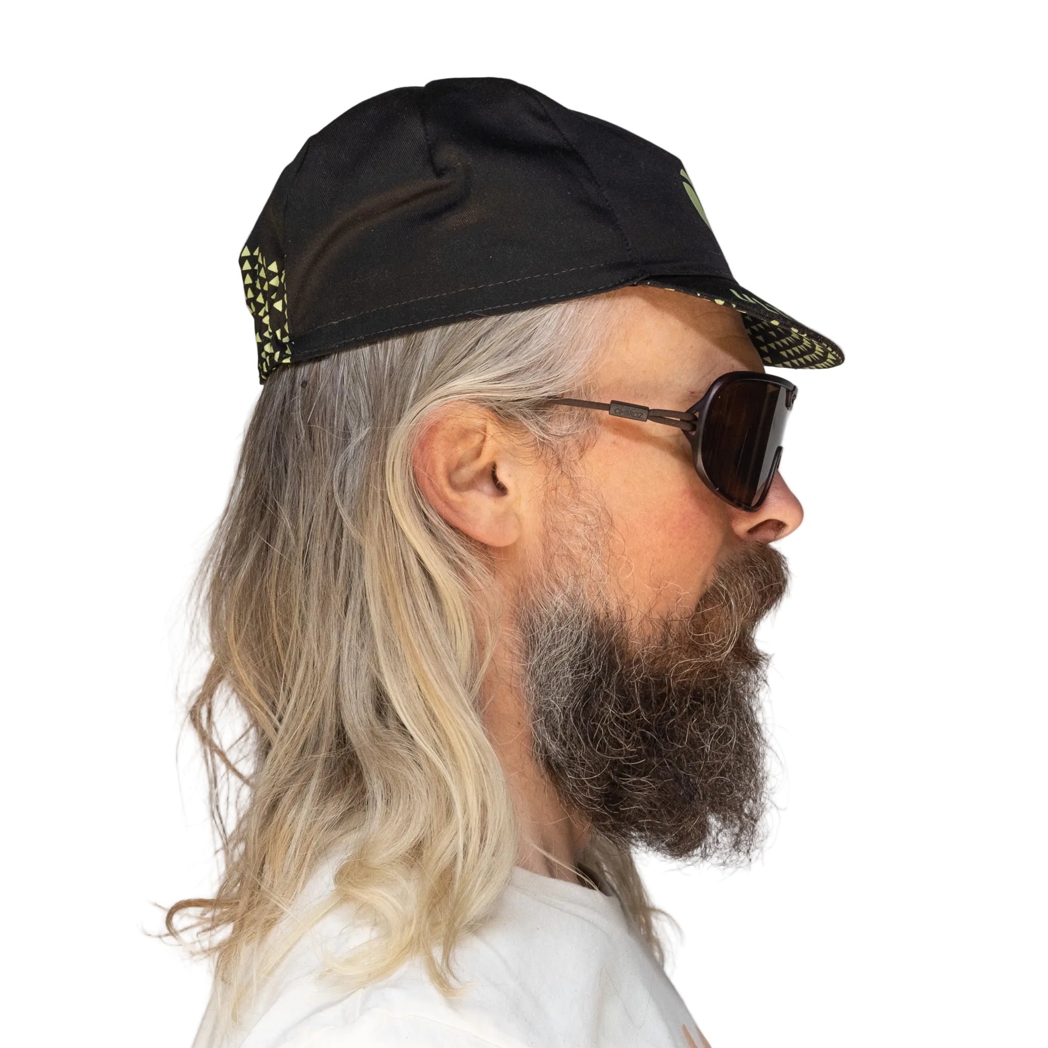 Ultradynamico Brut Black Cycling Cap made in Italy